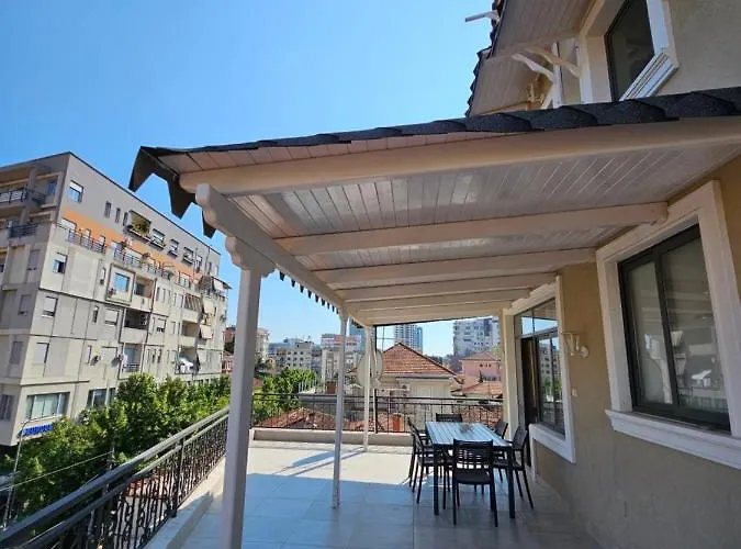 Terrace Flat In Heart Of Tirana
